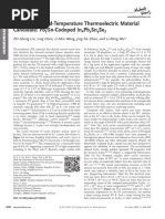 Mid-Temperature Thermoelectric Material