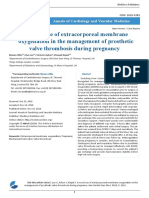 A Novel Use of Extracorporeal Membrane Oxygenation in The Management of Prosthetic Valve Thrombosis During Pregnancy