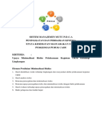 Minimalisasi Risiko UKM 2019