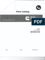 Parts Catalog Cummins 6BTAA5.9-G3 For 125 KVA - A024J826