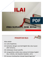 Nilai Personal Dan Nilai Luhur Profesi