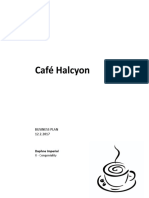 Café Halcyon (Coffee Shop Business Plan)