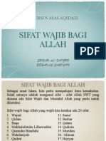 Sifat Wajib Bagi Allah PDF