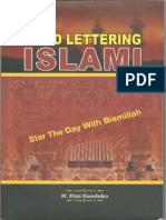 HAND LETTERING ISLAMI