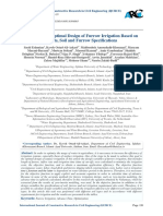 Guidelines To Optimal Design of Furrow I PDF