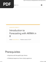 ARIMA Modelling Notes PDF