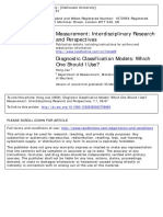 Diagnostic Classification Models: Which One Should I Use? A A Hong Jiao