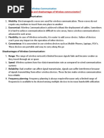 What Are The Advantages and Disadvantages of Wireless Communication?