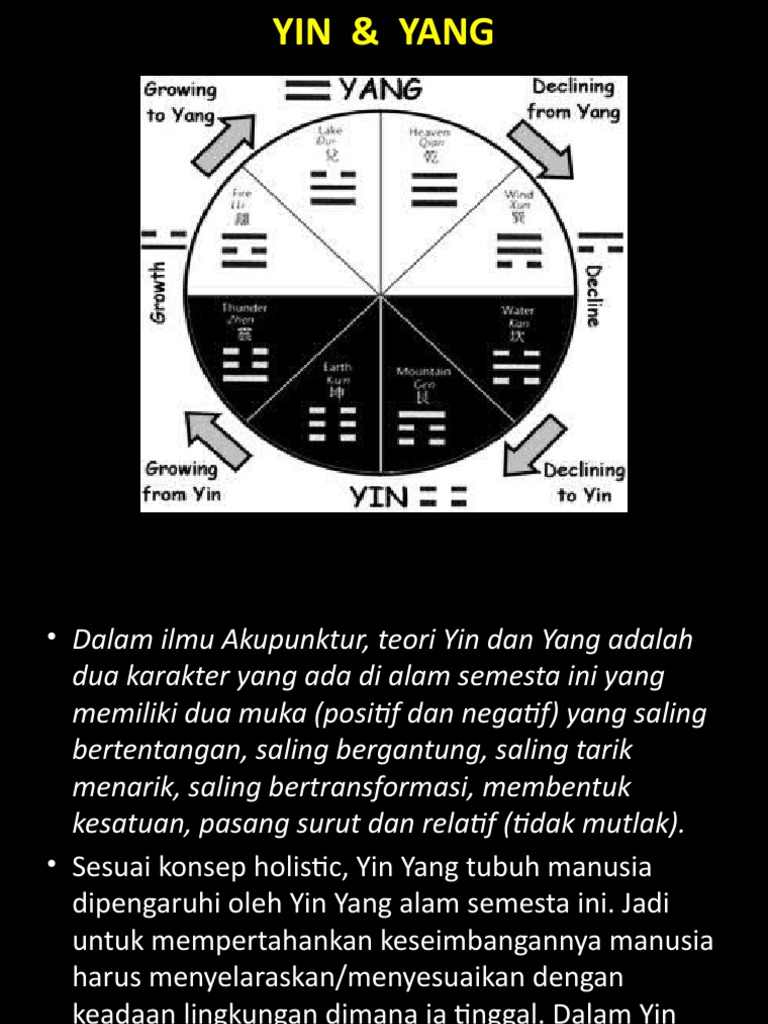 Teori Yin dan Yang dalam Akupunktur | PDF