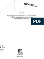 Tecnologias de Informacion y Nueva Gestion Publica PDF