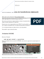 Gerenciador de - Rea de Transfer - Ncia (Clipboard)