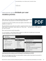 Ganhando Produtividade Por Usar Modelos Prontos