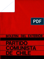 Boletín Del Exterior Partido Comunista de Chile Nº41