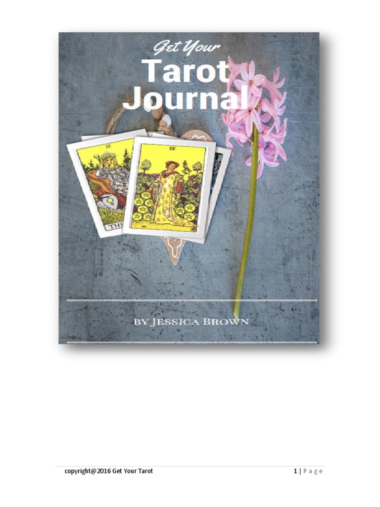 Tarot-Journal.pdf | Major Arcana | Playing Cards