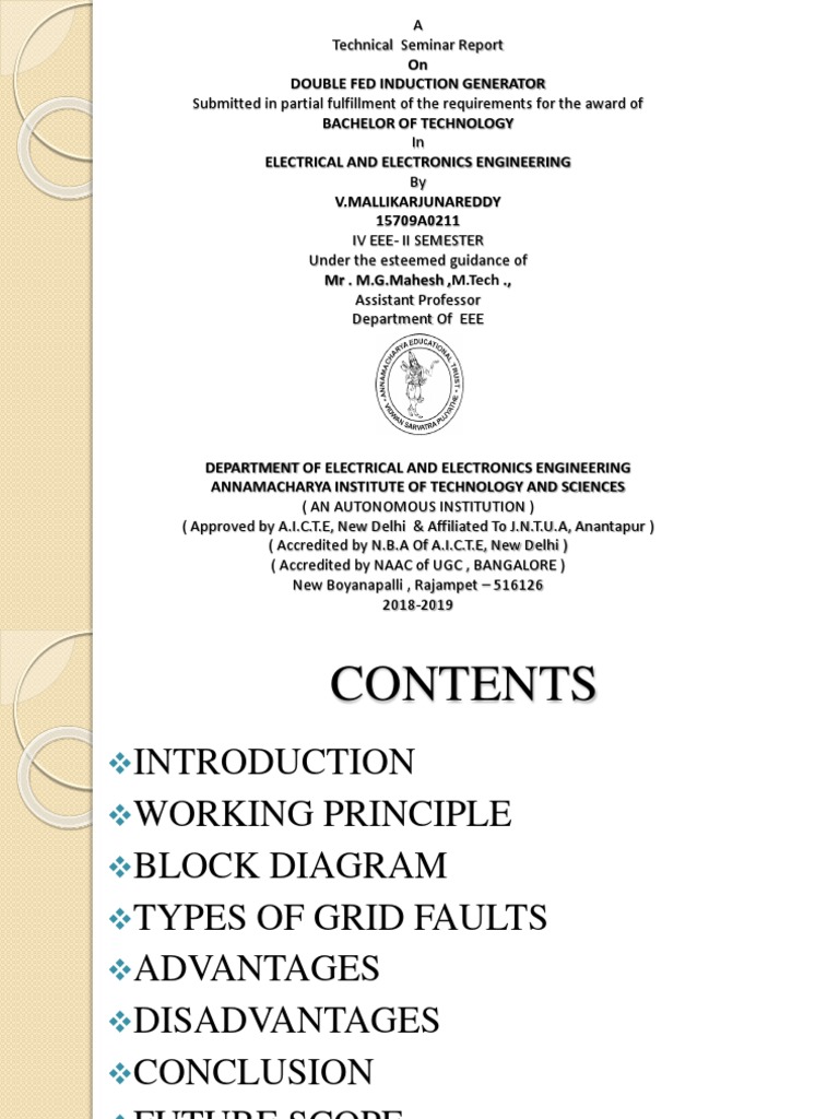 A Seminar Report On Unmanned Aerial Vehicle Download Free PDF Electric Generator Ac Power