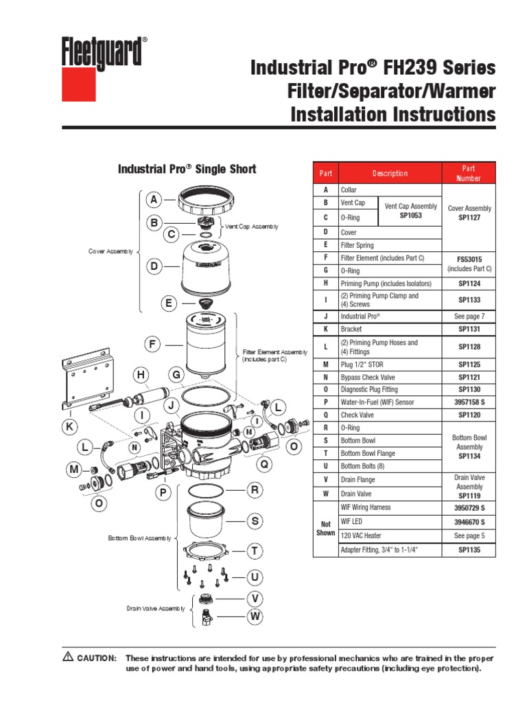 Industrial PRO FH239 | PDF | Diesel Engine | Valve