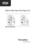 WelchAllyn LXi Spot Vital Monitor - Service Manual PDF