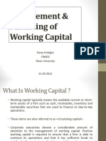 Working Capital Management - by - Koray - Erdogan
