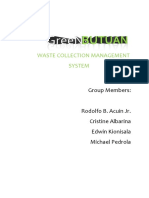 Waste Collection Management System: Group Members
