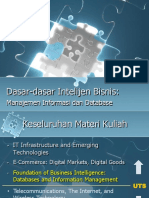 Dasar-Dasar Intelijen Bisnis