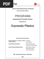 programa expressão plástica
