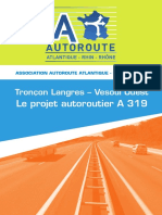 Troncon Langres Vesoul Ouest-Le Projet Autoroutier