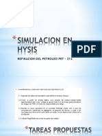 Simulacion en Hysis