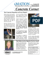 Concrete Corner: Test Concrete Properties On Every Project!
