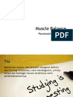 Strabismus & Muscle Balance