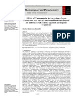 Americana Leaf Extract and Combinations Thereof