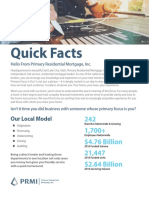 Quick Facts About Primary Residential Mortgage, Inc.