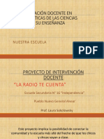 Especialización Docente en Problemáticas de Las Ciencias Sociales