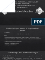 Calculos Para Bombas