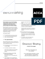 ACCA Directors Briefing Bench Marking