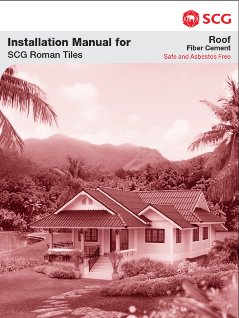 SCG Roman Tiles Installation Manual | PDF | Roof | Specification ...