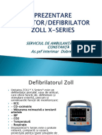 Manual de Utilizare Defibrilator Zoll Prezentare