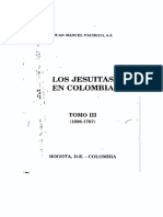 Los Jesuitas en Colombia (1696-1767), Tomo III - Juan Manuel Pacheco, S. J. (V) PDF