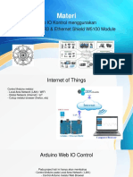 Materi Arduino Uno W5100 Ethernet Shield