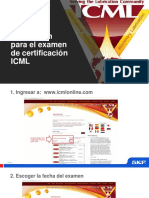 Inscripción Para El Examen de Certificación ICML