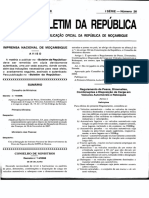 Regulamento de Pesos, Dimensões e Carga em Veículos em Moçambique