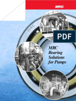 MRC Bearings For Pumps Catalog PDF
