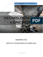 Tecnología del concreto en el Instituto Tecnológico de Cerro Azul