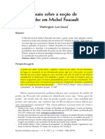 1. Ensaio Sobre a Noção de Poder Em Michel Foucault