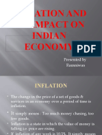 Effect of Inflation On Indian Economy