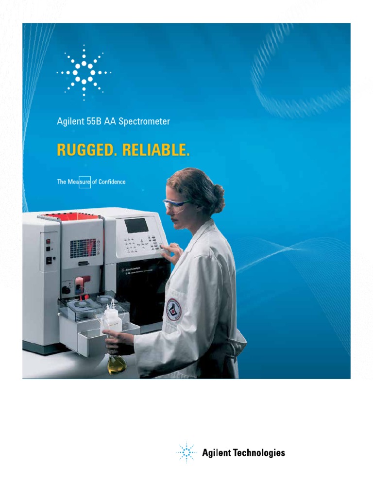 Agilent 55B AA Brochure PDF Calibration Chemistry