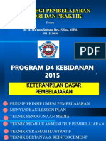 Strategi Pembelajaran Materi Teori Dan Skill