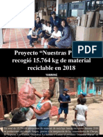 Yammine - Proyecto "Nuestras Playas" Recogió 15.764 KG de Material Reciclable en 2018