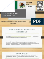 Secretaria de Relaciones Exteriores