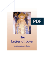 The Letter of Love (Slovo Ljubve) Author Vasil Andjelkovic Spilka