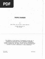 "The Dark Knight" Original Script | PDF | Batman | Dc Comics